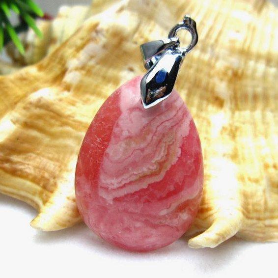 インカローズ ロードクロサイト ペンダント  w14-31