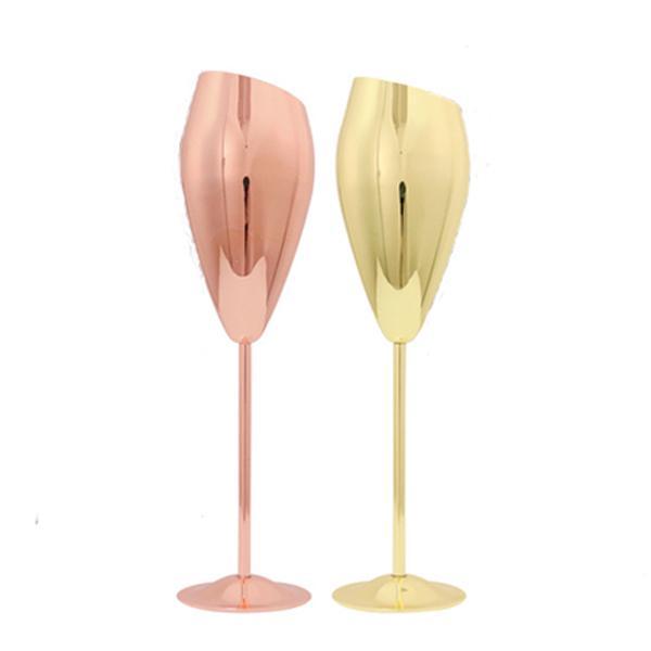 ゴブレット シャンパングラス ワイングラス 選べるカラー 大容量 ワインカップ ビンテージバー パー...