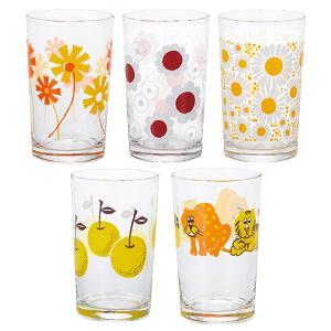 中コップ8 グラス アデリアレトロ 化粧箱入り 日本製 ガラス食器 昭和レトロ 雑貨 大人かわいい おしゃれ プレゼント ギフト