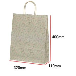 手提袋（手提げ紙袋） ＨＺ　ルミエール　巾320×マチ110×高さ400mm（50枚セット）｜seibu-store
