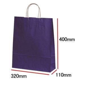 手提げ袋（紙袋） ＨＺ　マリン　紺　巾320×マチ110×高さ400mm （50枚セット）｜seibu-store