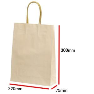 手提袋（手提げ紙袋） ＳＴ　ビューティ　クリーム　巾220×マチ75×高さ300mm（20枚セット）｜seibu-store