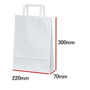 手提げ袋（手提げ紙袋）Ｈ平２２７　晒　無地　巾220×マチ70×高さ300mm（50枚セット）｜seibu-store