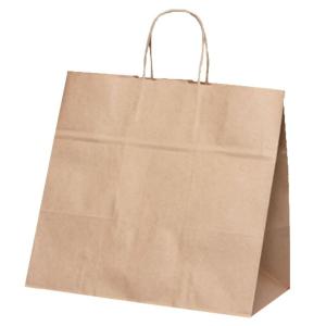 手提袋（手提げ紙袋） ＨＶ８５　未晒　無地　巾360×マチ250×高さ350mm（50枚セット）｜seibu-store