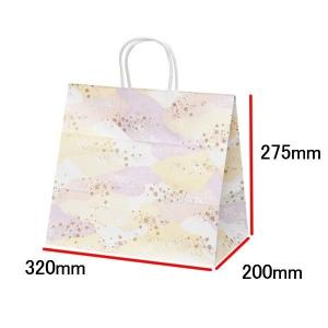 手提袋（手提げ紙袋） ＨＶ６８　桃山　巾320×マチ200×高さ275mm（200枚セット）｜seibu-store
