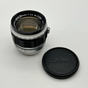 CANON LENS 50mm f1.4 キヤノン レンズ Lマウント｜seibucamera