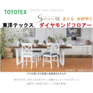 sakura 輝 東洋テックス ダイヤモンドフロアー 床材 約２畳 １坪入り １２ｍｍ厚 フロア材 フローリング材 TOYOTEX｜seibumokuzai