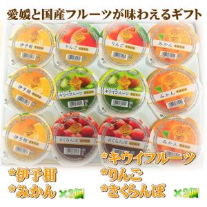 まるごと果樹園 フルーツゼリー 120g×12...の詳細画像1