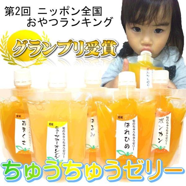 ちゅうちゅうゼリー 175g×8個入 ギフト 飲むゼリー フルーツゼリー 愛媛県産 柑橘 お中元 暑...