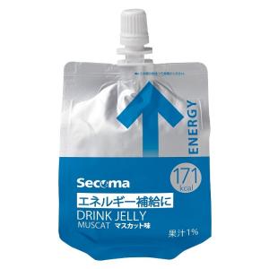 セイコーマート　Secoma　ドリンクゼリーエネルギー　24個　セコマ　マスカット味　ゼリー飲料　171kcal　まとめ買い　朝食