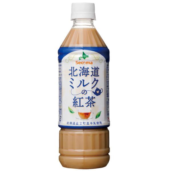 セイコーマート Secoma 北海道ミルクの紅茶 500ml 24本入 セコマ 紅茶 茶葉 送料無料...