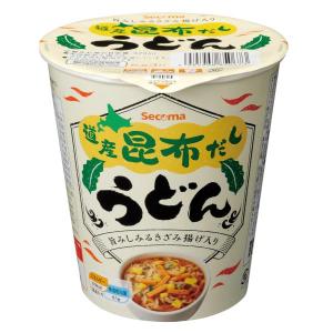 【12個】　セイコーマート　Secoma　道産昆布だしうどん　セコマ　カップラーメン　カップ麺　箱買い　1ケース　うどん　昆布　北海道｜セイコーマート ヤフーショッピング店