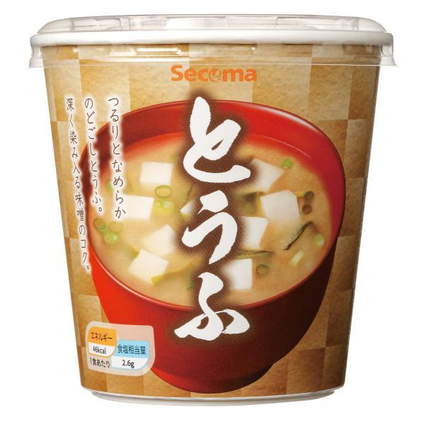 セイコーマート Secoma カップみそ汁 とうふ 6個入 セコマ せいこーまーと せこま みそ汁 ...