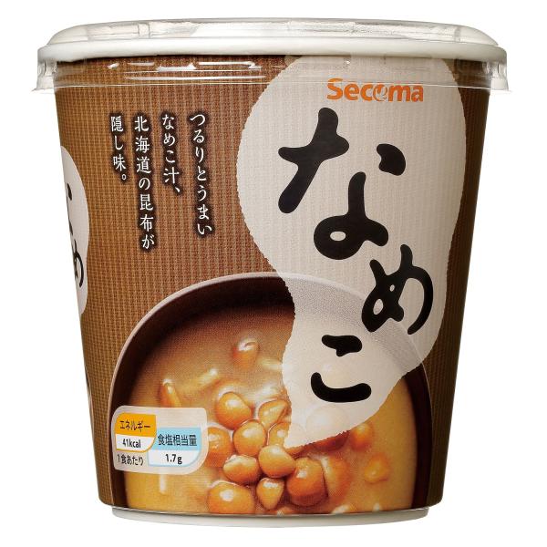 セイコーマート　Secoma　カップみそ汁　なめこ　6個　セコマ　インスタント　味噌汁