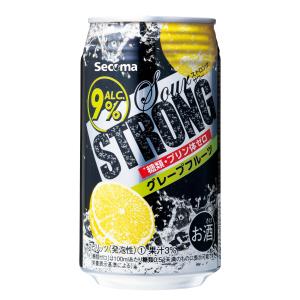 セイコーマート Secoma ストロングサワー グレープフルーツ 24本 セコマ サワー 酎ハイ チューハイ ハイボール グレープフルーツ 350ml 9%