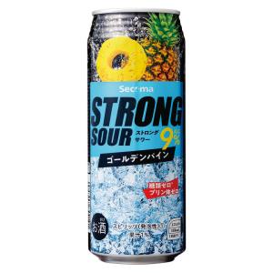セイコーマート Secoma ストロングサワー ゴールデンパイン 24本 セコマ サワー 酎ハイ チューハイ ハイボール パイン ゴールデンパイン 500ml 9%