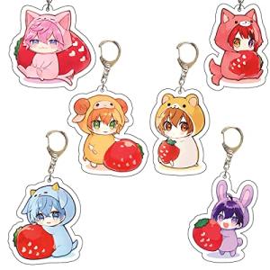 キーホルダー 人気 アニメ 携帯ストラップ 鍵 飾り アニメ キャラクター 萌えグッズ