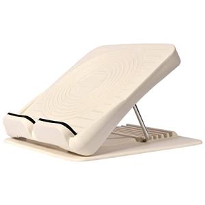 ソフト ストレッチボード 7段階 コンパクト 軽量 耐荷重 150kg アイボリー *
