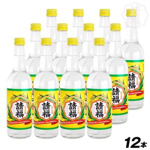 泡盛 請福酒造 直火請福 600ml 3合瓶　12本 琉球泡盛 焼酎｜seifuku-awamori