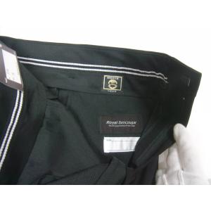 学生服 夏ズボン 夏用 ベンクーガー ノータック 黒 ウエスト61 64 67 70 73 76 79 82 85 ポリエステル100％ 裏綿素材｜seifuku27｜02