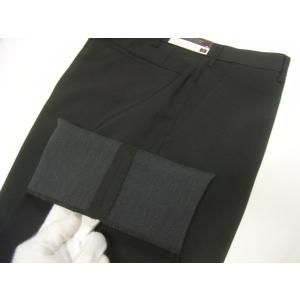 学生服 夏ズボン 夏用 ベンクーガー ノータック 黒 ウエスト61 64 67 70 73 76 79 82 85 ポリエステル100％ 裏綿素材｜seifuku27｜03