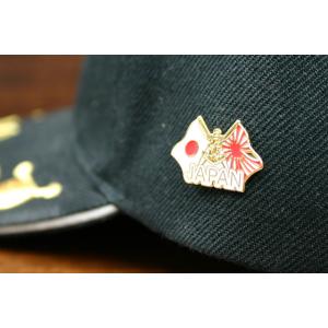 ピンバッチ( JAPAN [ 日の丸&軍艦旗 ...の詳細画像1