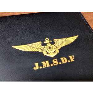 レザーコインケース(ウィングマーク) 海上自衛隊グッズ 自衛隊グッズ 財布 小銭入れ 革 財布・ コ...