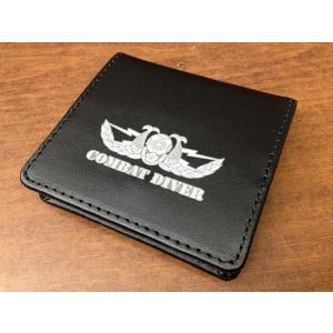 レザーコインケース(ダイバーマーク)【海上自衛隊グッズ・自衛隊グッズ・革・小銭入れ・財布・コインホル...