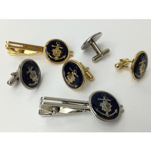 ☆海上自衛隊☆象嵌☆獅子の証し☆タイピン☆カフス☆未使用☆共箱付き☆ ☆海上自衛隊☆象嵌☆獅子の証し☆タイピン☆カフス☆未使用☆共箱付き