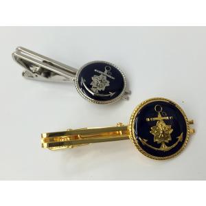 タイピン(桜イカリ[紺丸])【海上自衛隊グッズ・自衛隊グッズ】ネクタイピン ネクタイ ピン メンズ ...