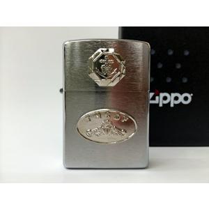 ZIPPO(海上自衛隊・水上艦艇き章[シルバーメッキ])【海上自衛隊グッズ・自衛隊グッズ】ジッポライ...