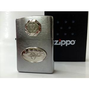 ZIPPO(海上自衛隊・航空き章(ウィングマーク)[シルバーメッキ])【海上自衛隊グッズ・自衛隊グッ...