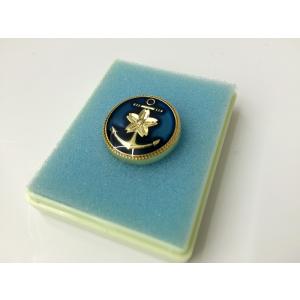 海上自衛隊グッズ ピンバッチ(桜イカリ・紺丸)...の詳細画像1