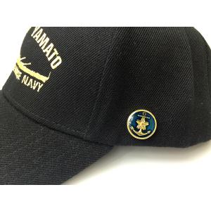 海上自衛隊グッズ ピンバッチ(桜イカリ・紺丸)...の詳細画像4