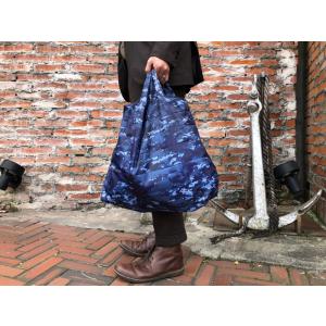 【 エコバッグ(海上自衛隊デジタル迷彩柄)】 プレゼント ギフト  ショッピングバッグ 手提げ コンパクト 折りたたみ