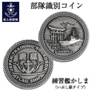 部隊識別コイン メダル 練習艦 しまかぜ Type1 イカリ ( シルバー