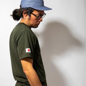 Tシャツ 海上自衛隊 左袖 軍艦旗 右袖 日の...の詳細画像2