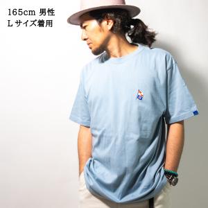 Tシャツ ( 左胸 UW旗 刺繍 ) HUG ...の詳細画像2