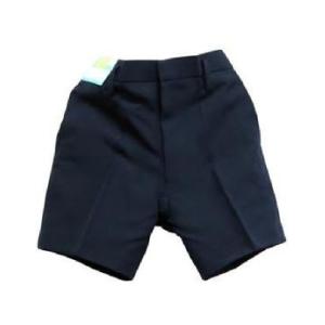 小学生制服ズボン 5分丈 BB体 冬ズボン ノータック 紺色