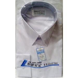 学生服ワイシャツ 長袖 A体 形態安定 学生シャツ ノーアイロン イージーケア スクールシャツ YAオリジナル
