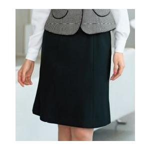 enjoie アンジョア　黒のマーメイドスカート 51415　