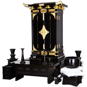 創価学会 仏壇 コンパクト 鳳雛 黒檀 リビン...の詳細画像5