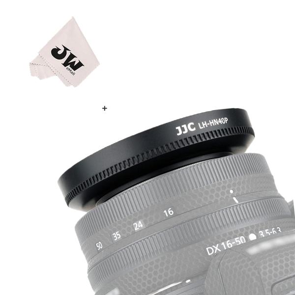 JJC HN-40 レンズフード ねじ込む式 Nikon Nikkor Z DX 16-50mm F...
