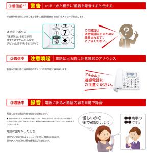子機3台付き(全台増設済み) パナソニック デ...の詳細画像2