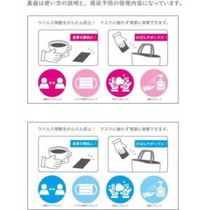 使い捨てマスクケース・ブルー 100枚 送料込み!!の詳細画像4
