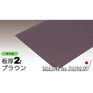 ポリカーボネート板 5mm ブラウン 定尺品 1000x2000mm 両面耐候