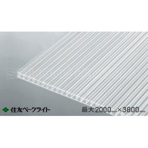 住友 中空ポリカ 乳半 10mm 11,000 円 / 1平米 WPC 301U-A 住友ベークライト ポリカツイン ポリカボネート 板 ペアカーボ ツインカーボ 同等 納期指定・置き配可