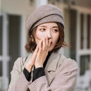 ベレー帽 秋冬 帽子 レディース 防寒 キャッ...の詳細画像1