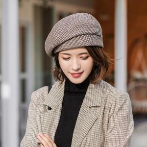 ベレー帽 秋冬 帽子 レディース 防寒 キャッ...の詳細画像2