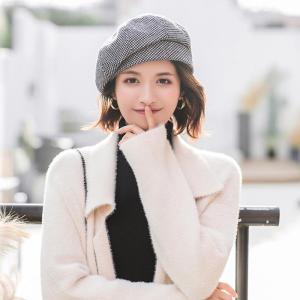 ベレー帽 秋冬 帽子 レディース 防寒 キャッ...の詳細画像3